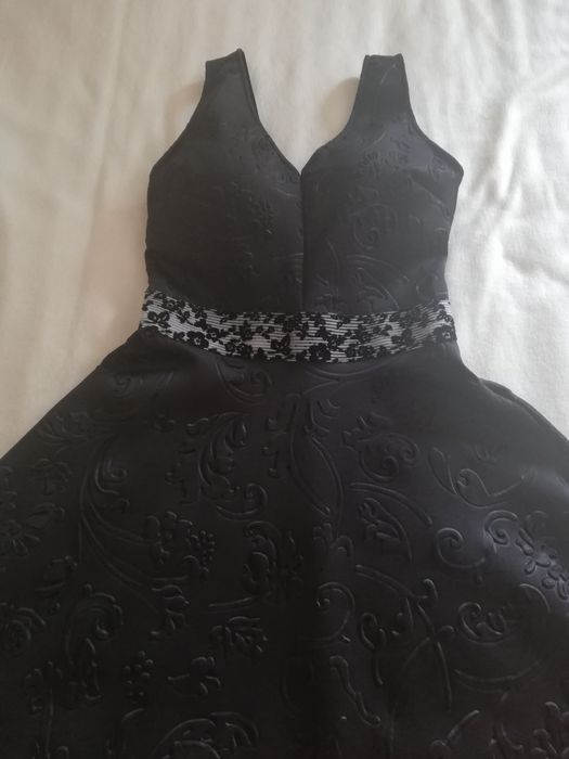 Vestido preto da Venca
