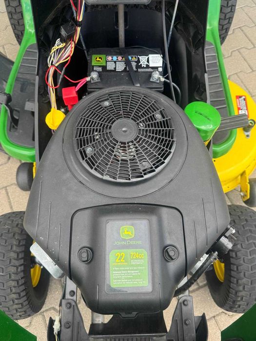 Traktorek kosiarka John Deere S130 22 KM Briggs & Stratton | 2020 | 191 mth | 107 cm | USA