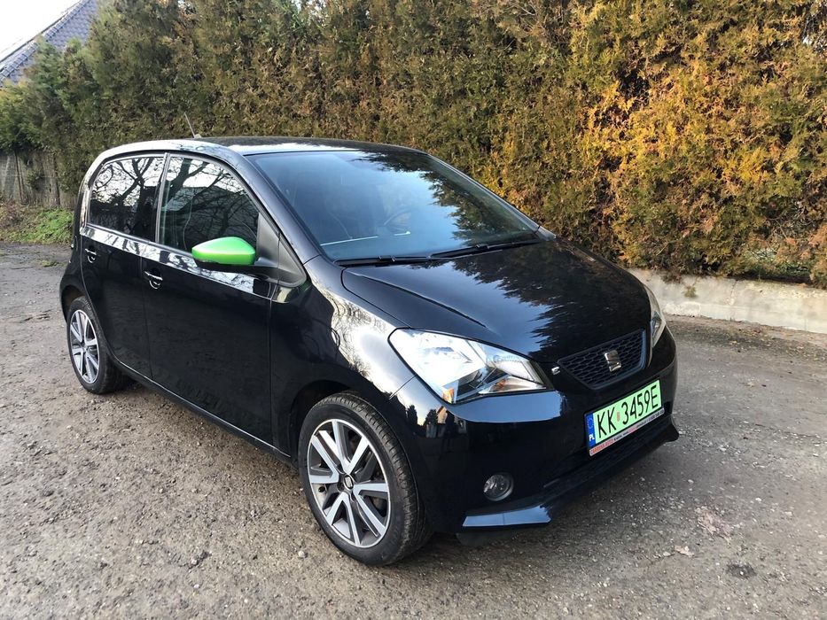 Seat Mii Electric Plus, 83KM, klimatronic,ledy, nawigacja,faktura VAT,gwarancj!