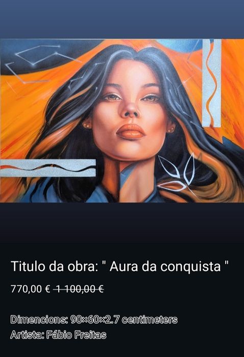 obras de arte, pinturas em telas