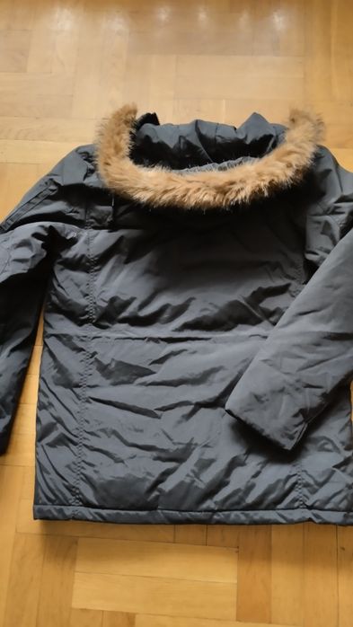 Parka, kurtka męska zimowa, nowa, czarna, rozmiar XXL