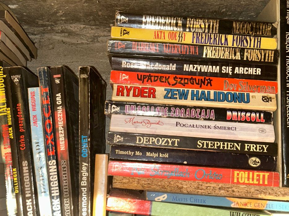 Wielki Zestaw SCIENCE-FICTION,Kryminał,FANTASTYKA... - 120 sztuk !!!