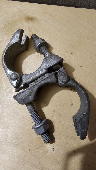 12 sztuk Złącze krzyżowe obrotowe łącznik rusztowania solidny 12 sztuk