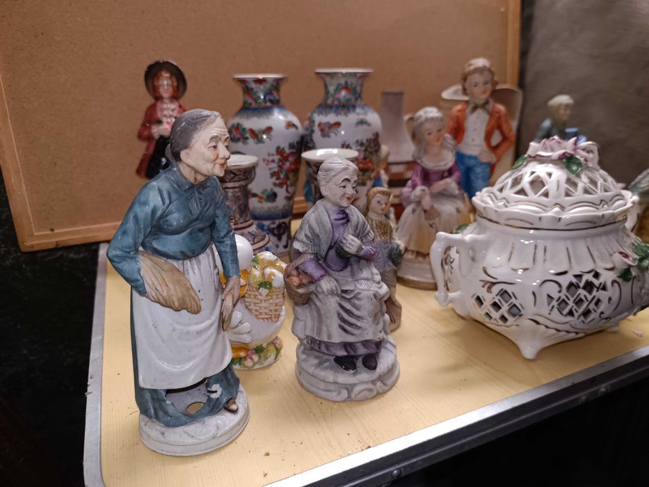 Figurka, staruszka, kobieta