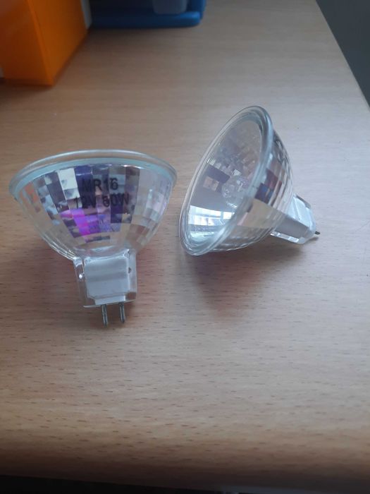 4 (quatro) Lâmpadas DICROICAS GU5.3 MR16 HALOGÉNIO 12V 50W