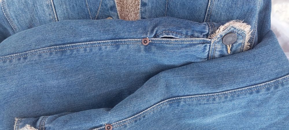 Casaco ganga com pelo