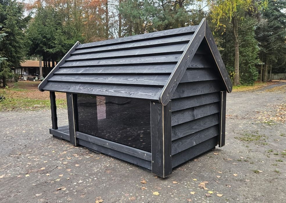 Buda dla psa z tarasem i oknem 180kg wysyłka cała PL