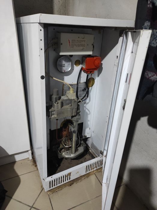 Caldeira a gás *usada uma vez*