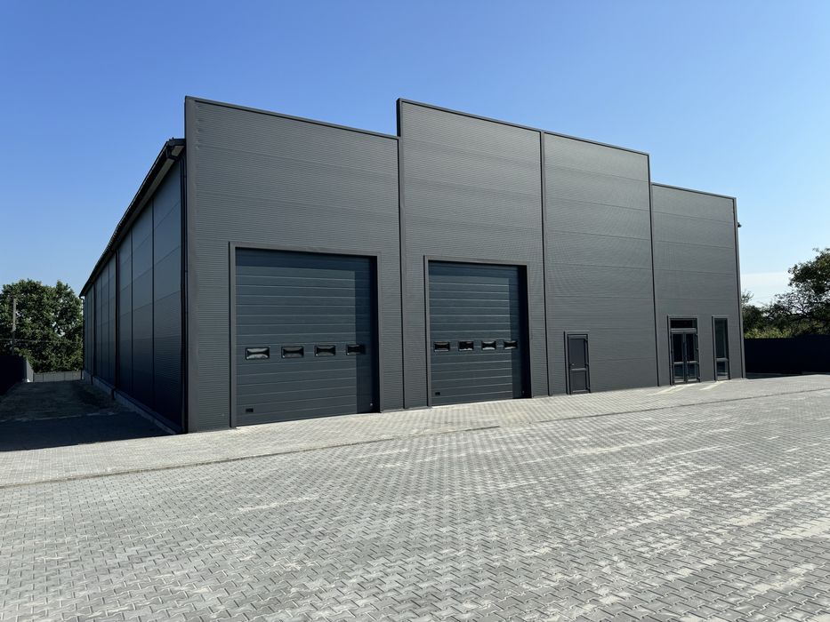 Продаж сучасного складського приміщення 1200м²,42сот. М11 Львів-Шегині