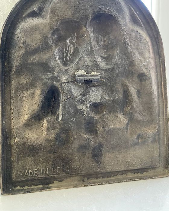 Płaskorzeźba Religijna Alphonse'a Birembaux 22cm