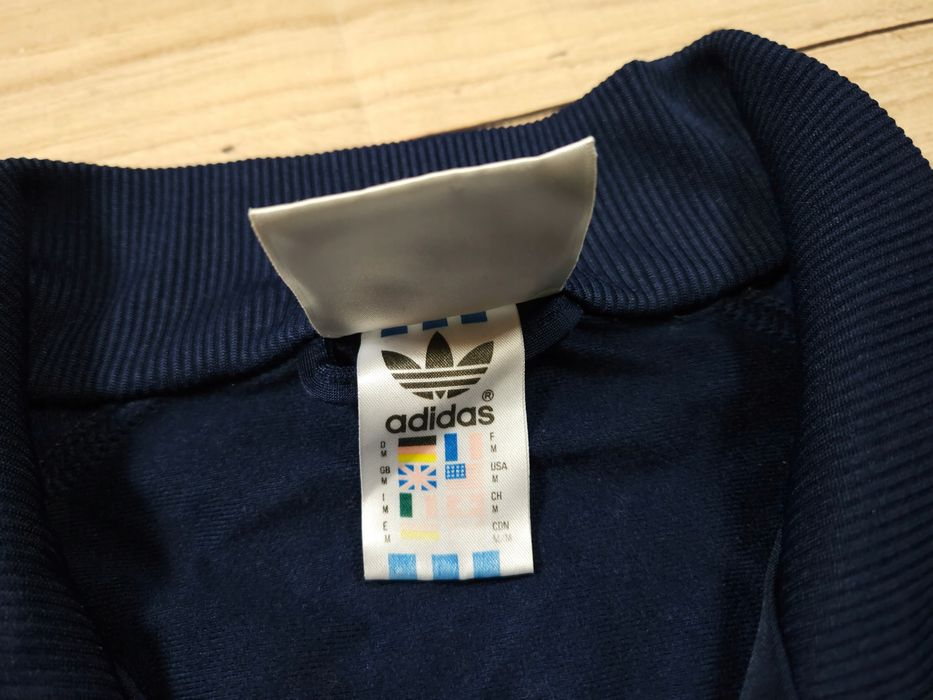 ADIDAS Bluza Męska Classic Vintage 3 Stripes Logowana r. M