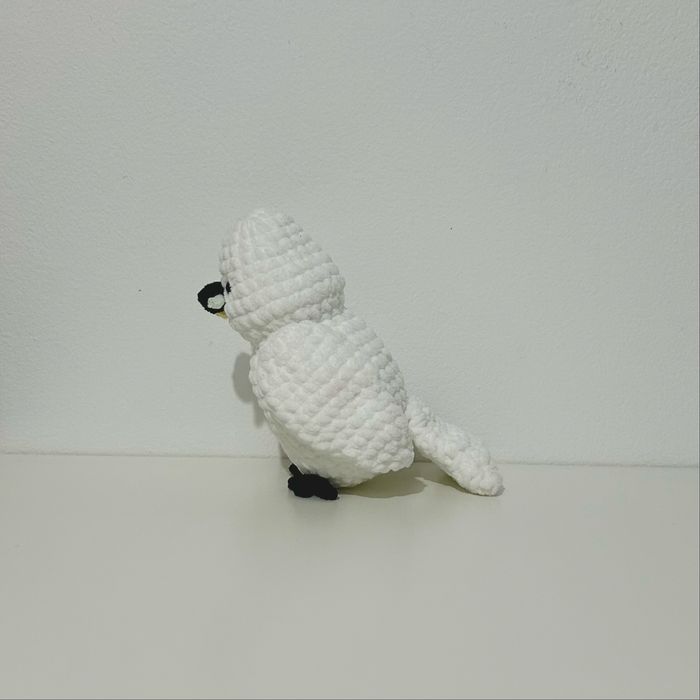 Peluche Crochet Pombo da Paz