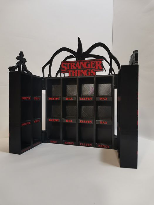 Підставка для фігурок Stranger Things (Дивні дива) | Органайзер | 3D друк