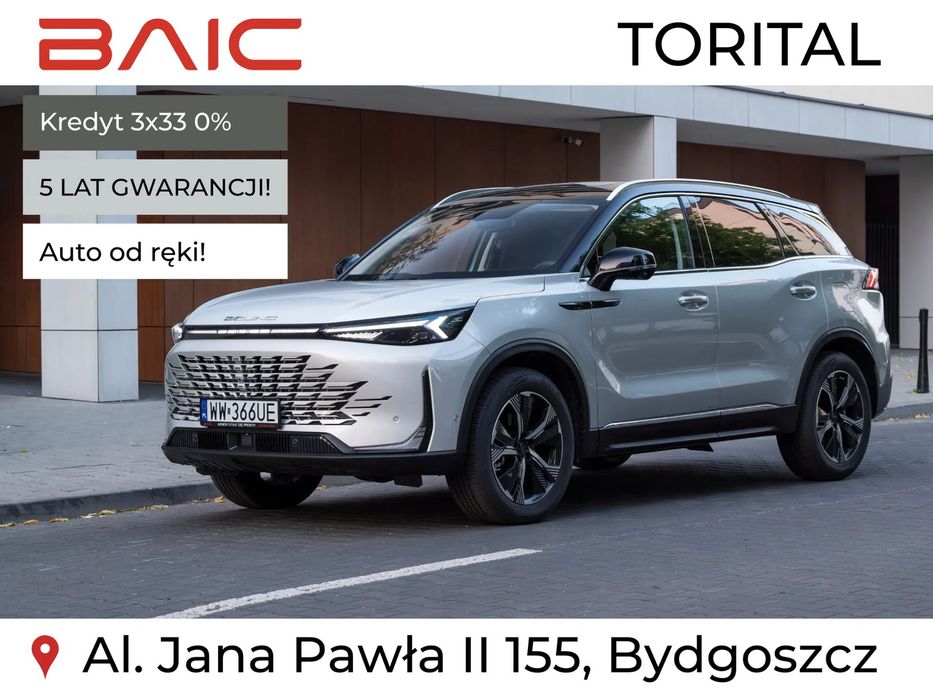 BAIC 7 Leasing 103% Instalacja Gazowa za 1zł oraz OC/AC za 1zł !