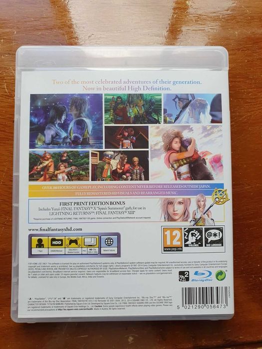 Final Fantasy X/X-2 HD Remaster PS3