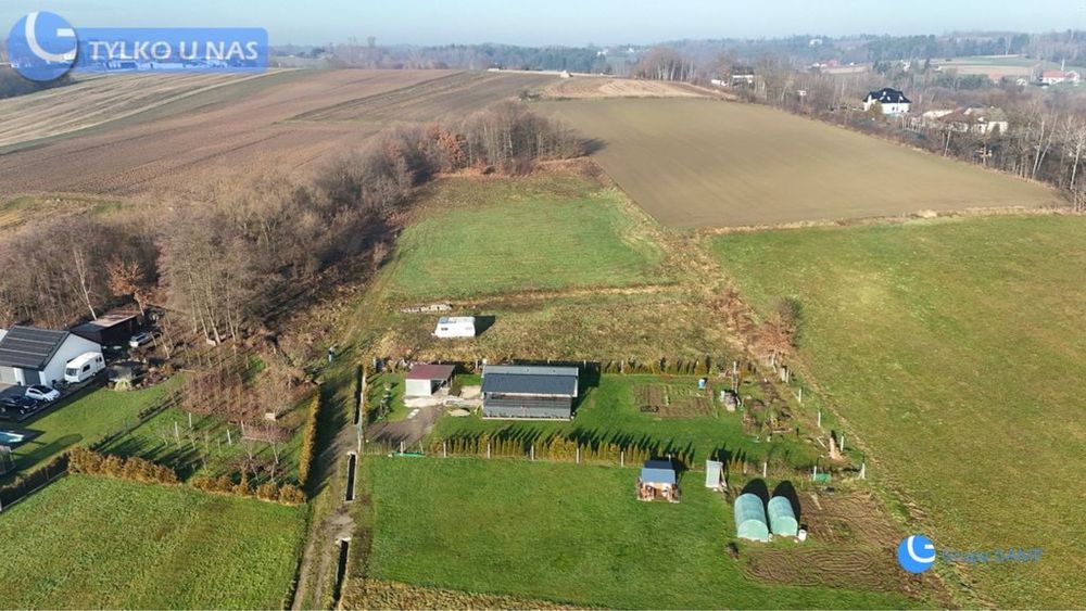 Działka Grabie gmina Łapanów
