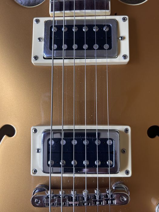 Epiphone 339 maple/gold top c/  Pickups Dimarzio