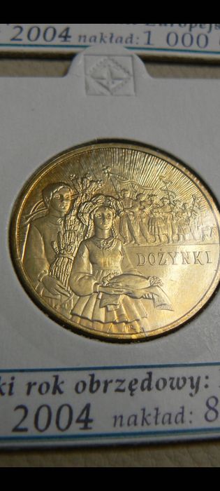 2zł rocznik 2004 mennicze