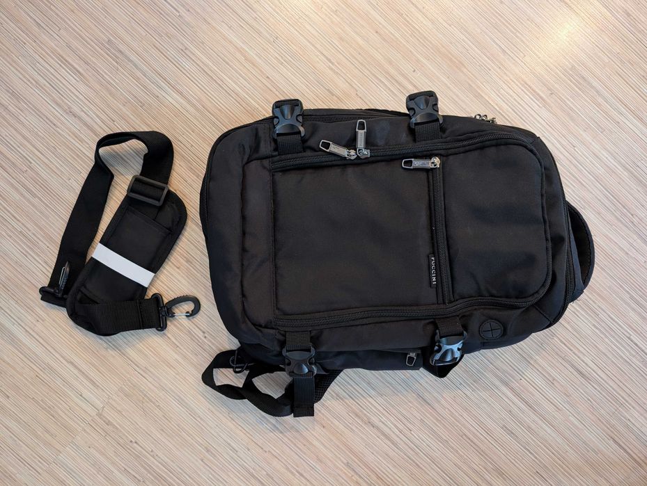 Plecak Puccini wielofunkcyjny do samolotu 3w1 Czarny