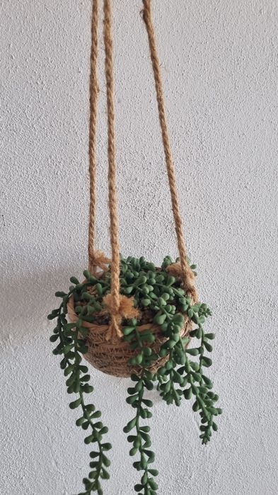 Planta artificial para pendurar