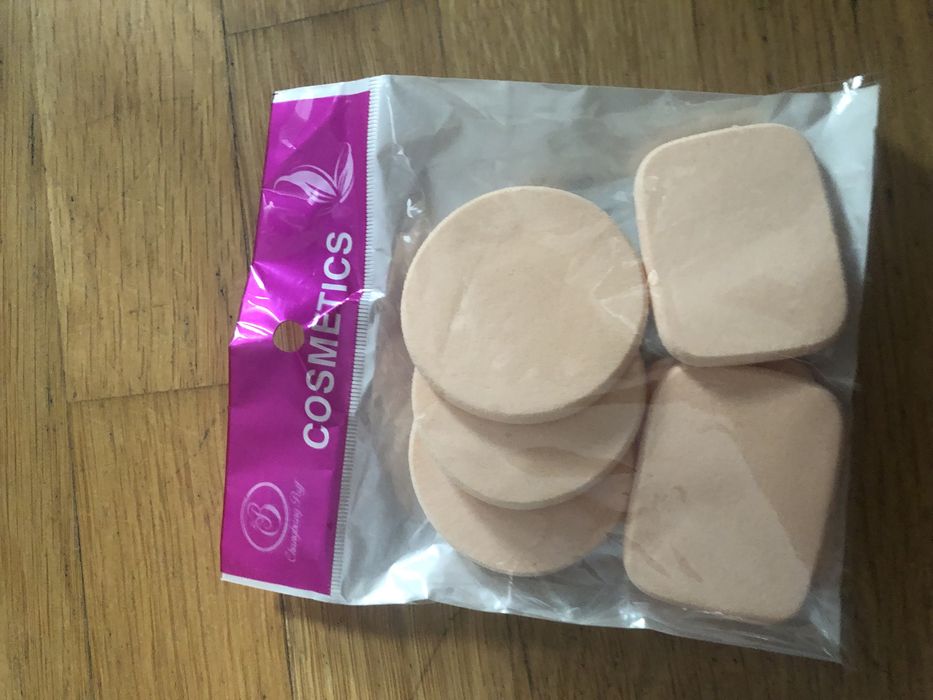 Gąbeczki do makijażu zestaw