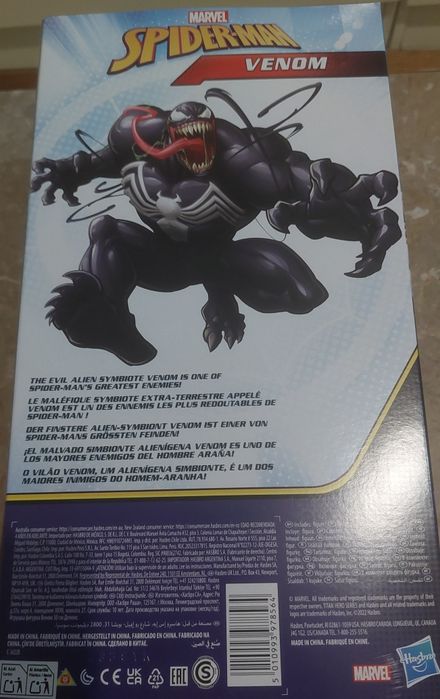 Boneco VENOM marvel avengers da hasbro.