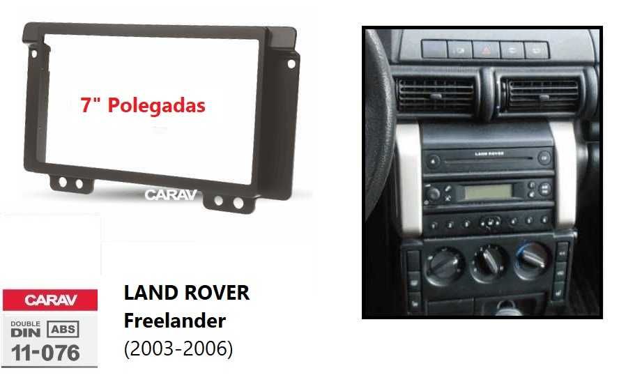Rádio 2DIN • LAND ROVER • Discovery Freelander Range Rover Sport • GPS
