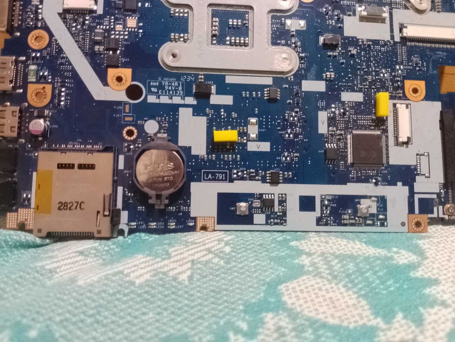 ДОНОР Б/У НЕИСПРАВНАЯ ПЛАТА QWVH LA-7912P(Acer Aspire E-531g, E571g)