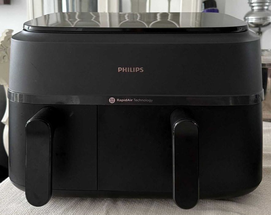 Philips Airfryer DualBasket 9L com duas cestas | Fritadeira sem óleo