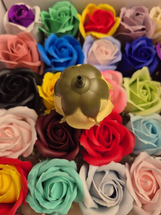 Mydlane kwiaty Róża