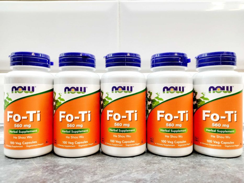 Now Foods, Fo-Ti 560 мг (100 капс.), горец многоцветковый