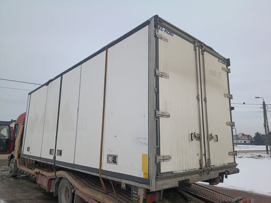Kontener otwierany bok magazyn przechowalnia 8m z transportem