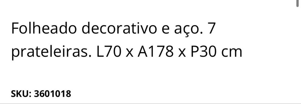 Movel com prateleiras JYSK