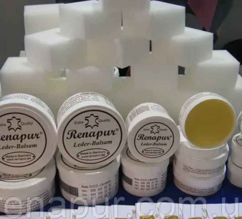 Німецький бальзам "RENAPUR "для взуття та виробів з шкіри та замінника