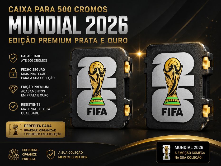 Caixa mundial 2026 edição premium