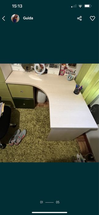 Secretaria madeira