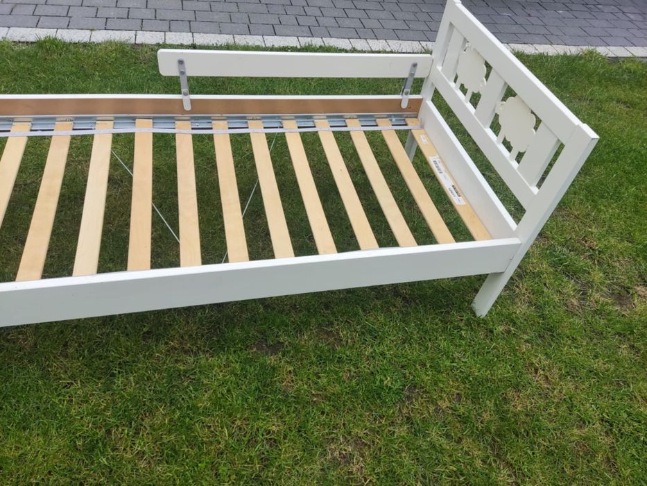 Dziecięce łóżko białe 160/70