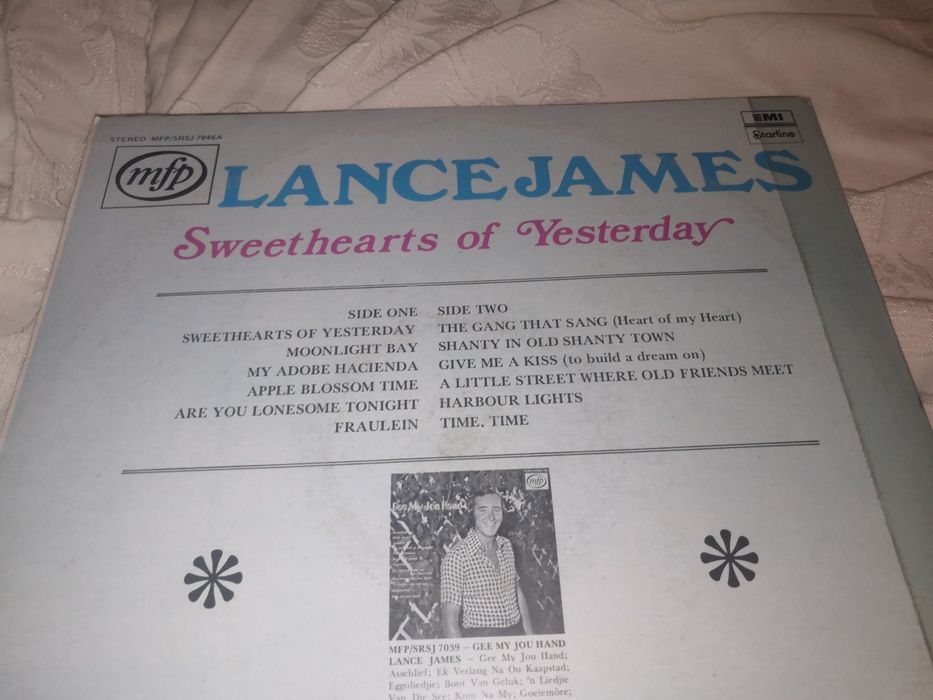 Lance James_Sweethearts yesterday