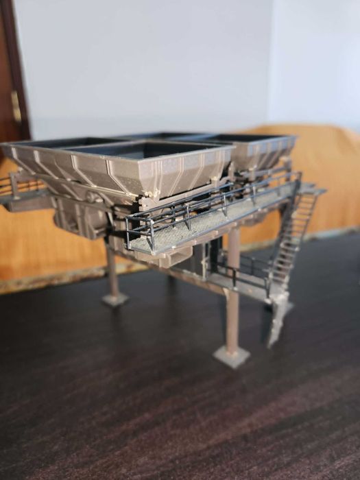 Terminal de carvão á escala de 1/87, para Modelismo