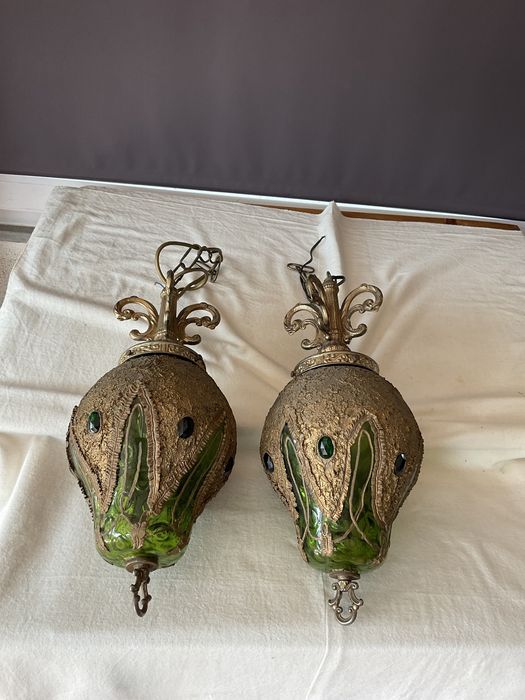 Candeeiro art deco vintage