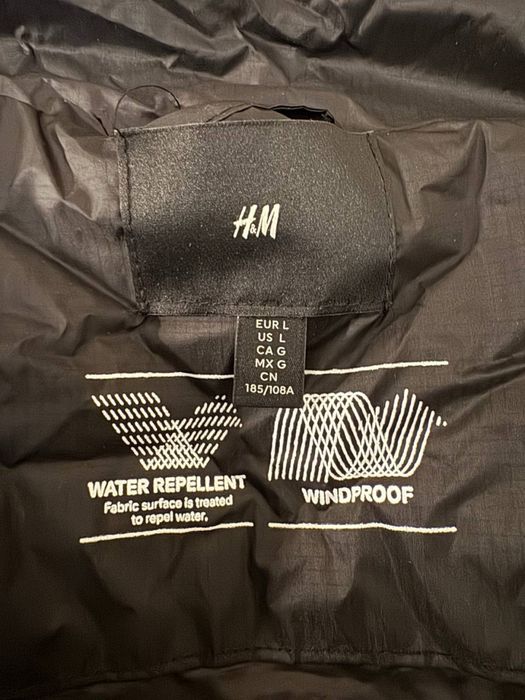 Куртка H&M чорна L