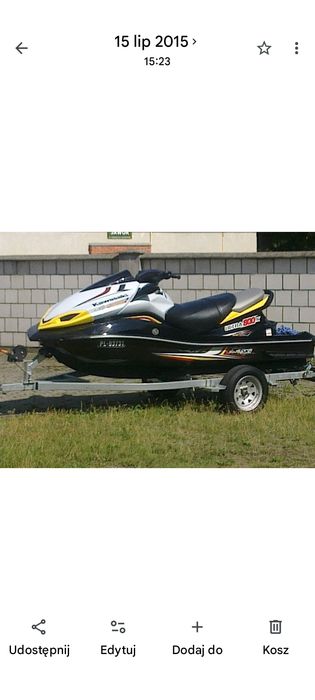 Przyczepa skuter wodny sea doo yamaha kawasaki