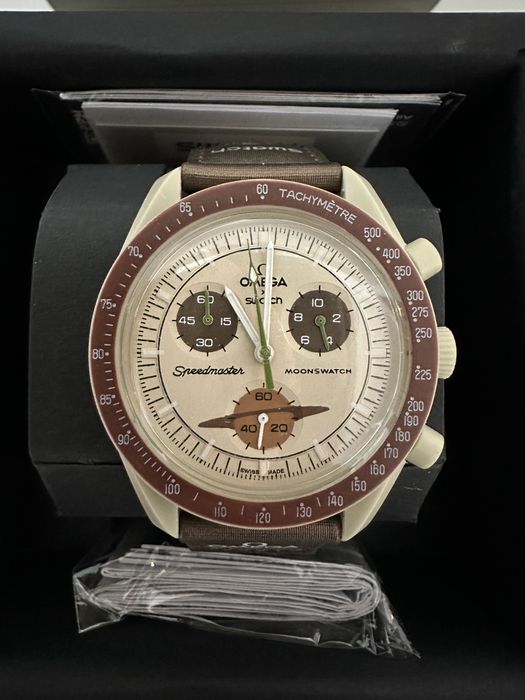 Omega x Swatch Mission To Saturn