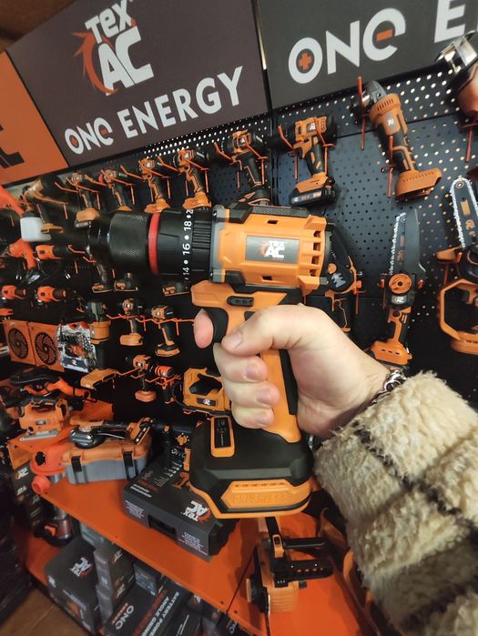 Аккумуляторный Бесщет. ударный шуруповёрт Техас TAOE-CD38LN/ТУШКА/Гар3