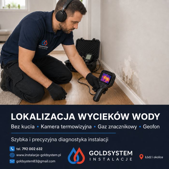 Lokalizacja Wycieków - usługi hydrauliczne