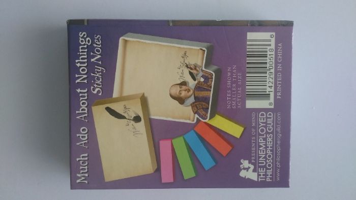 Marcadores autocolantes (Sticky Notes) Shakespeare