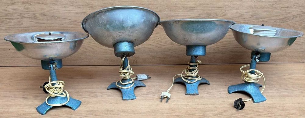 Aquecedores de mesa com base em ferro fundido