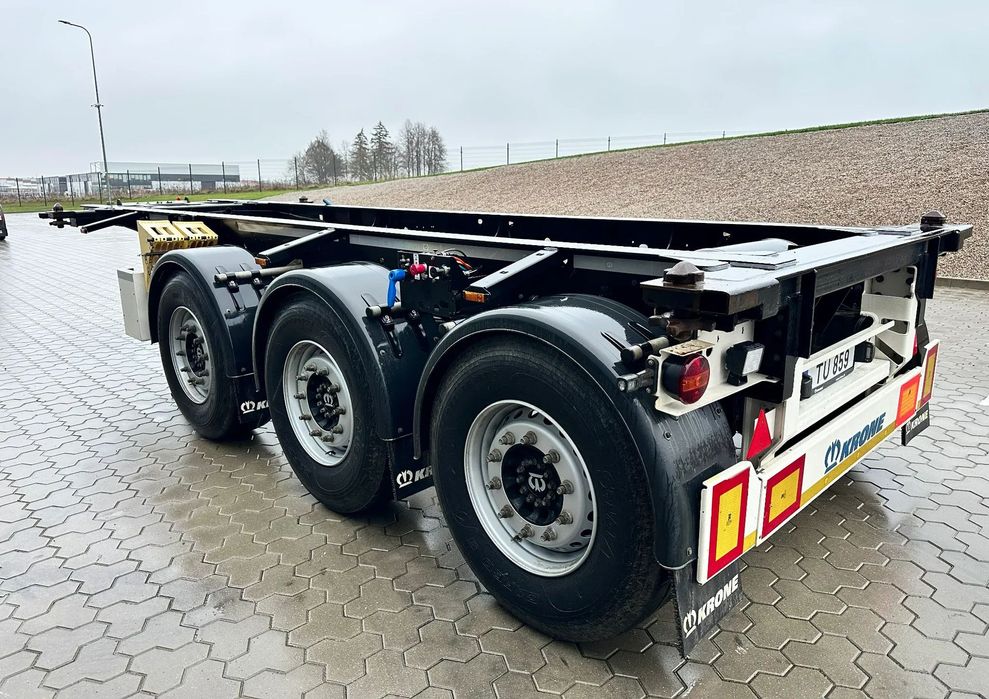 Krone eL20  Naczepa pod Kontener / KRONE eL20 – 3-osiowa / 2023 rok /
