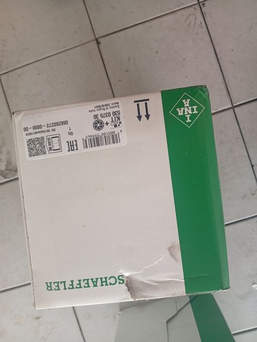 Kit de Distribuição + Bomba de Água INA 530 0375 30 (Novo)