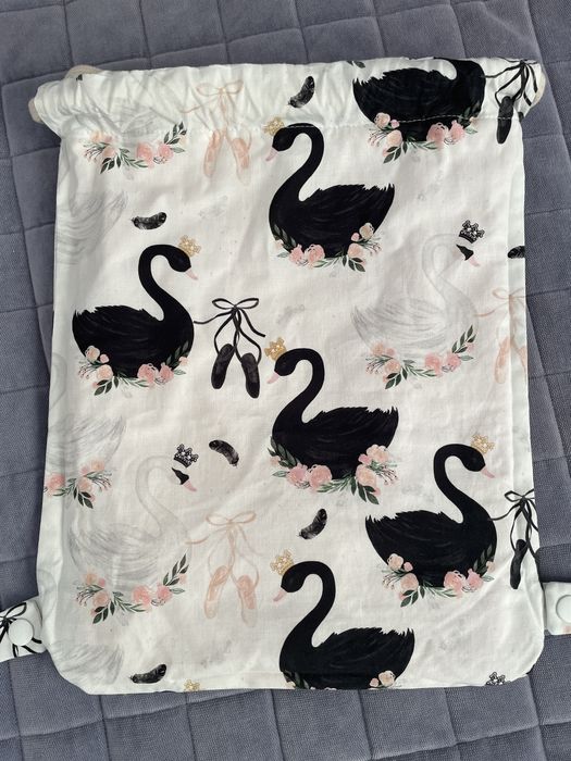 NOWY LA Millou backpack Double Pack Powder Pink Moonlight Swan Velvet